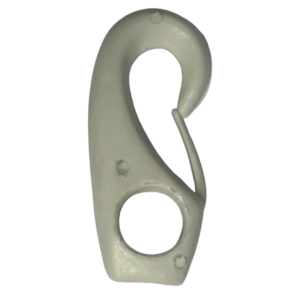 Plastic Bungee Hook – Snap Hook (White)
