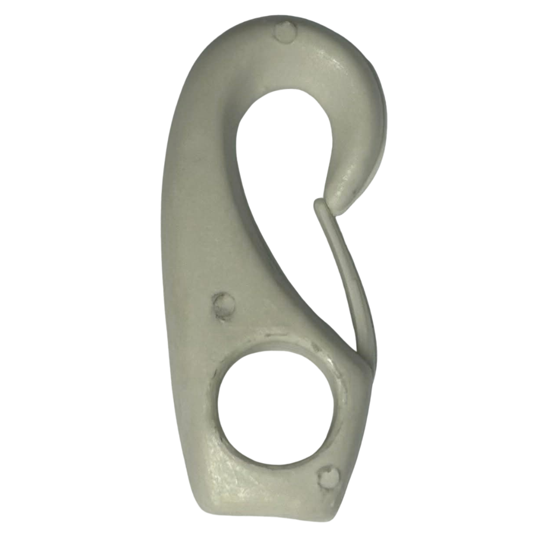 Plastic Bungee Hook – Snap Hook (White)